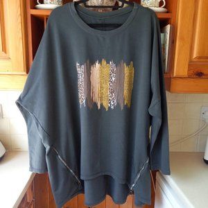 Made in italy sweater top one size